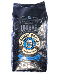 Štrbské Presso Unique blue káva zrnková 1 kg
