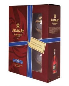 Ararat Aktamar 40% 0,7l + 2 poháre