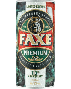 Faxe pivo premium 5° 1 l PLECH