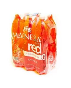 Magnesia red prírodná minerálna voda jahoda 1,5 l PET