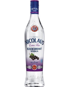 St. Nicolaus Vodka Extra Fine blackcurrant/čierna ríbezľa 38% 0,7l