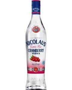 St. Nicolaus Vodka Extra Fine cranberry/brusnica 38% 0,7l
