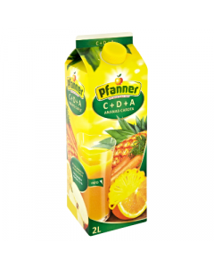 Pfanner nektár CDA ananás mrkva 30% 2 l