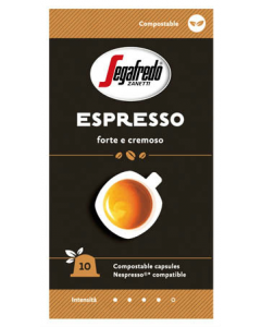 Segafredo Espresso kompostovateľné kapsule 51 g