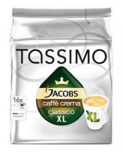 Tassimo Jacobs Caffe Crema XL kapsule 132,8 g
