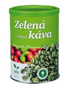 Zelená káva mletá 230 g